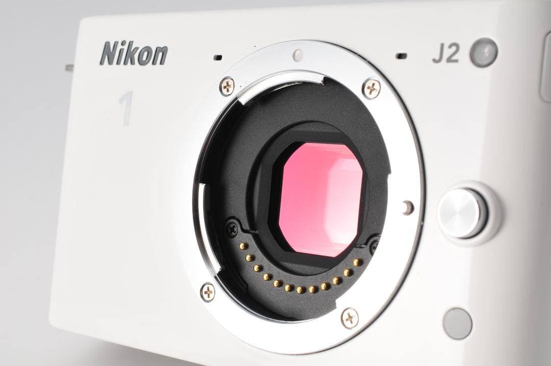 Nikon ニコン 1 J2 (シャッター1543)+ダブルレンズ #1357