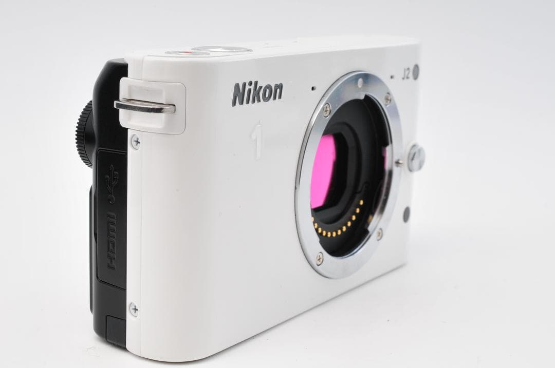 Nikon ニコン 1 J2 (シャッター1543)+ダブルレンズ #1357