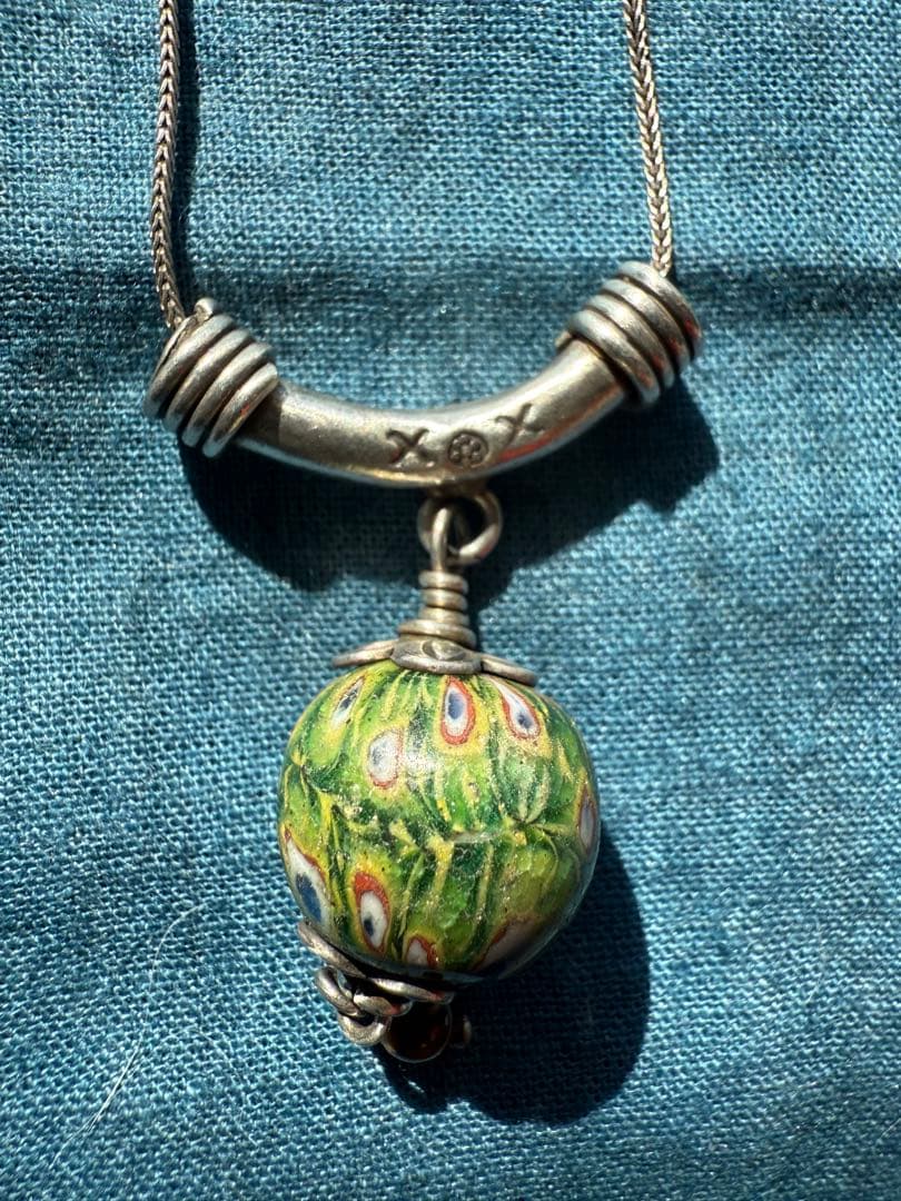 ◯ジャワ玉のネックレス