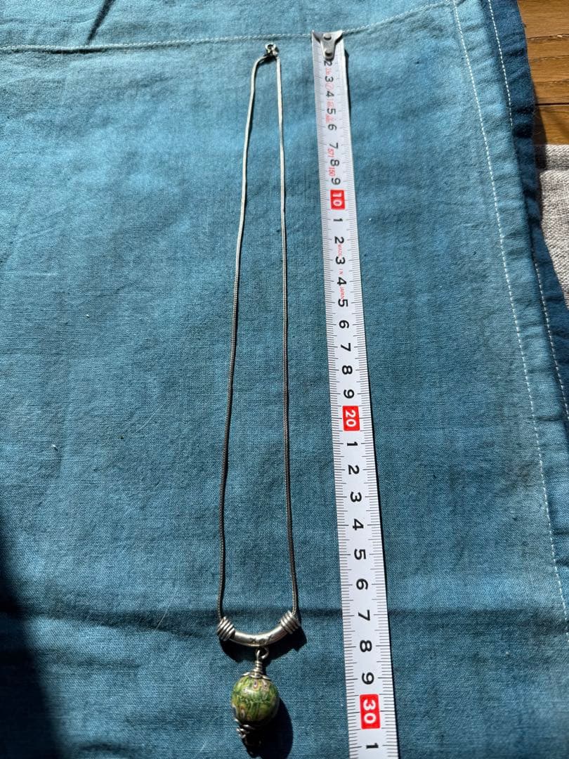 ◯ジャワ玉のネックレス