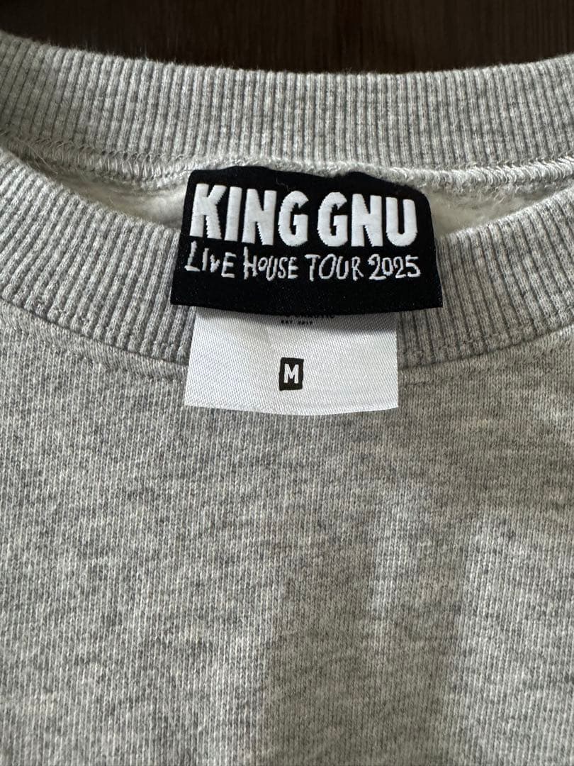 King Gnu スウェット LIVE HOUSE TOUR 2025 　M