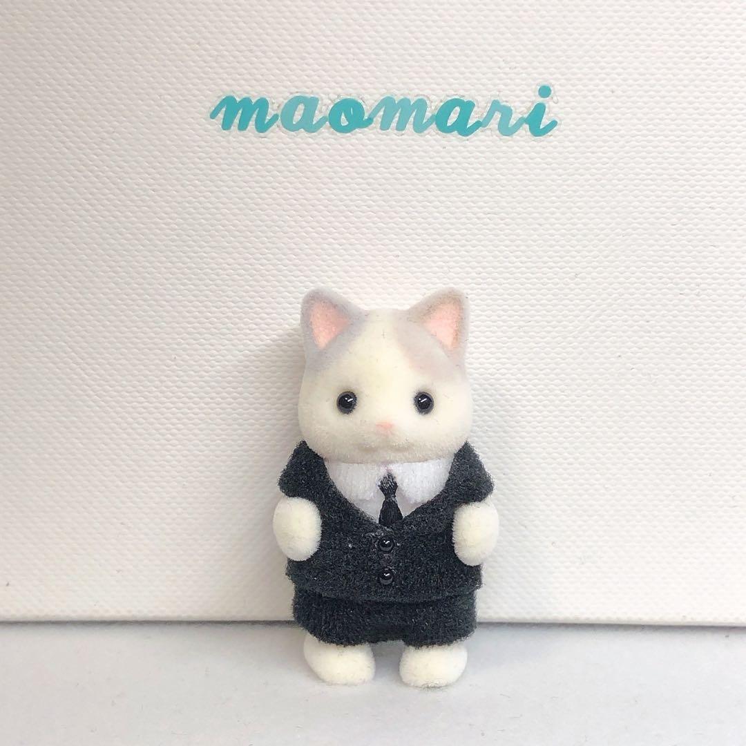 まあ❁。シルバニアファミリー　赤ちゃん　スーツ　アレンジ学ラン