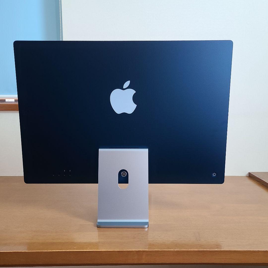 【R7年4月購入品】iMac 24インチ M3 16GBメモリ512GB SSD