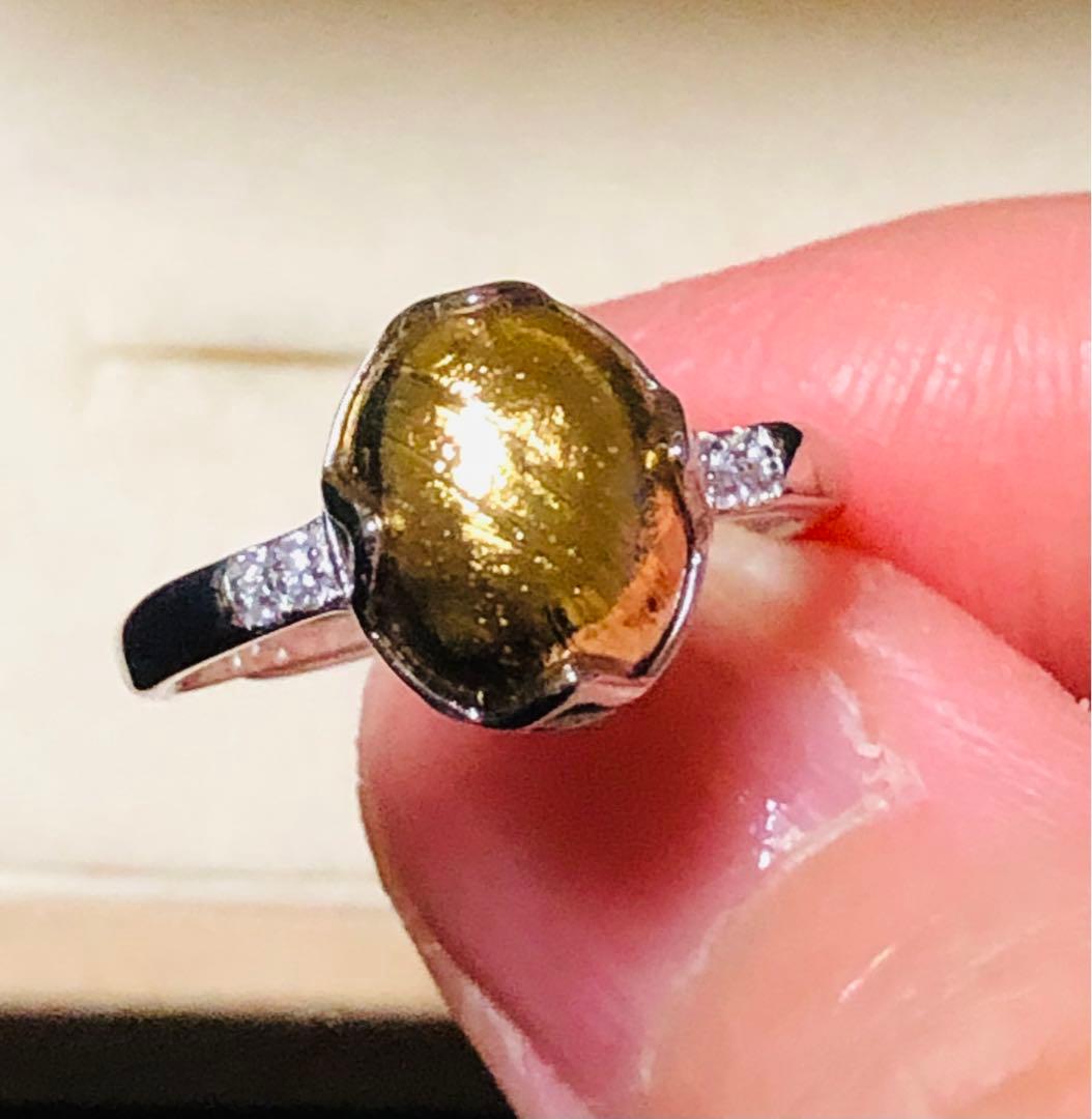 【特価】大粒 メテオライト隕石✴︎໒꒱宇宙໒꒱✴︎フリーサイズリング★彡1点品