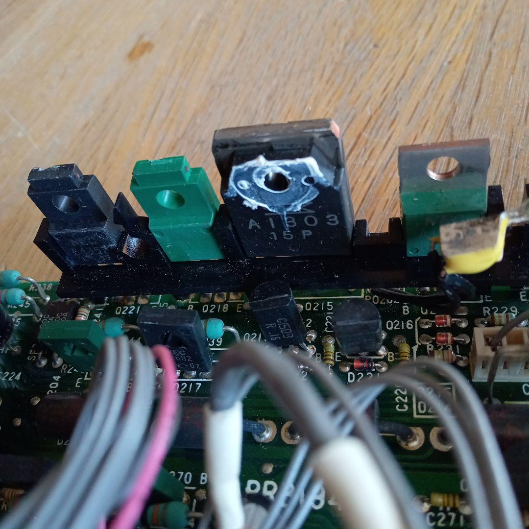 WP−240のACH POWER AMP基板　APRB1944B1