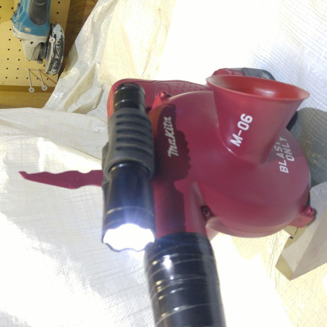 マキタ14.4vブロアです。風量アップ。