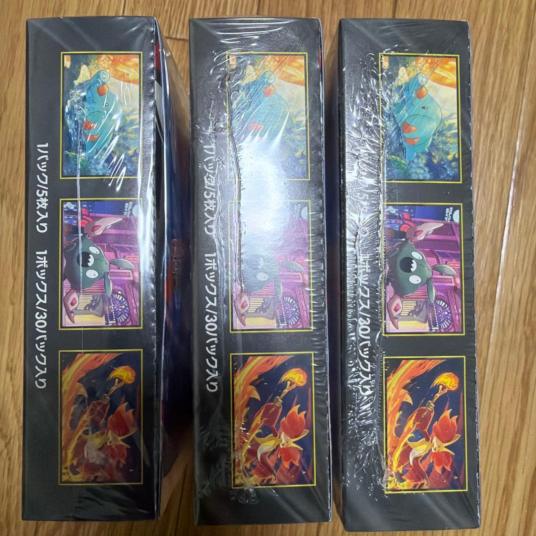 ポケモンカードゲーム ニンジャスピナー 新品未開封 シュリンク付き 3BOX