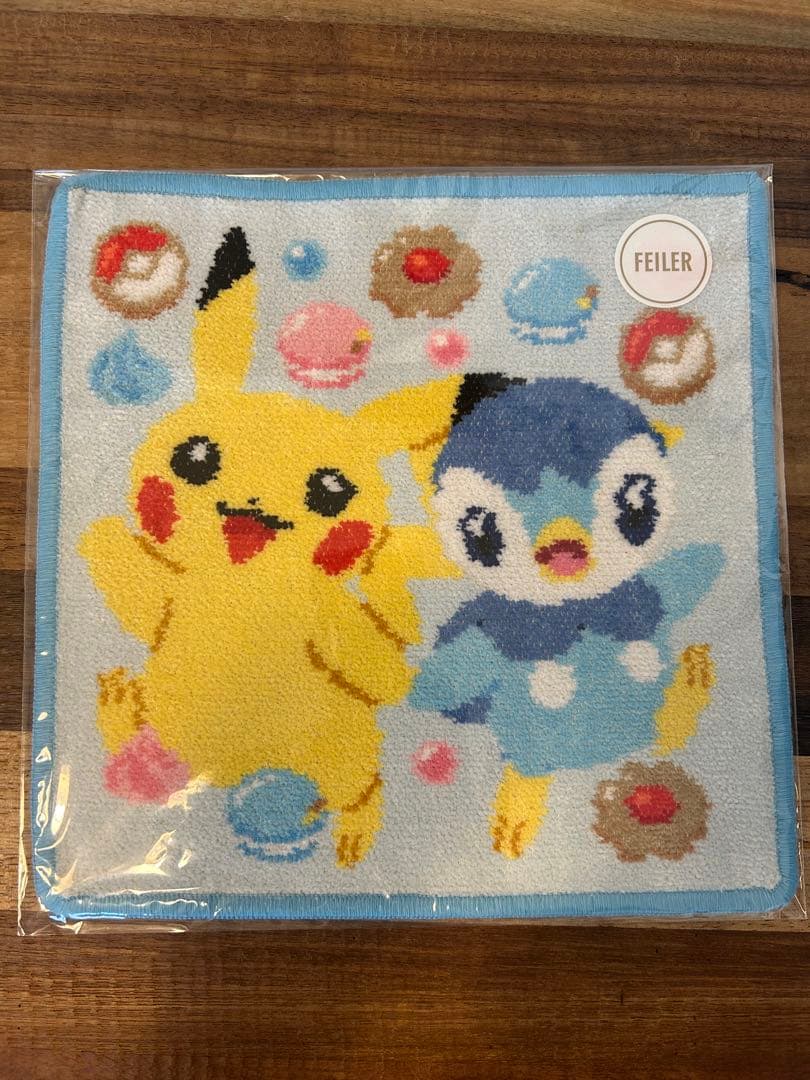 フェイラー FEILER ピカチュウ イーブイ ポッチャマ タオル 2枚セット