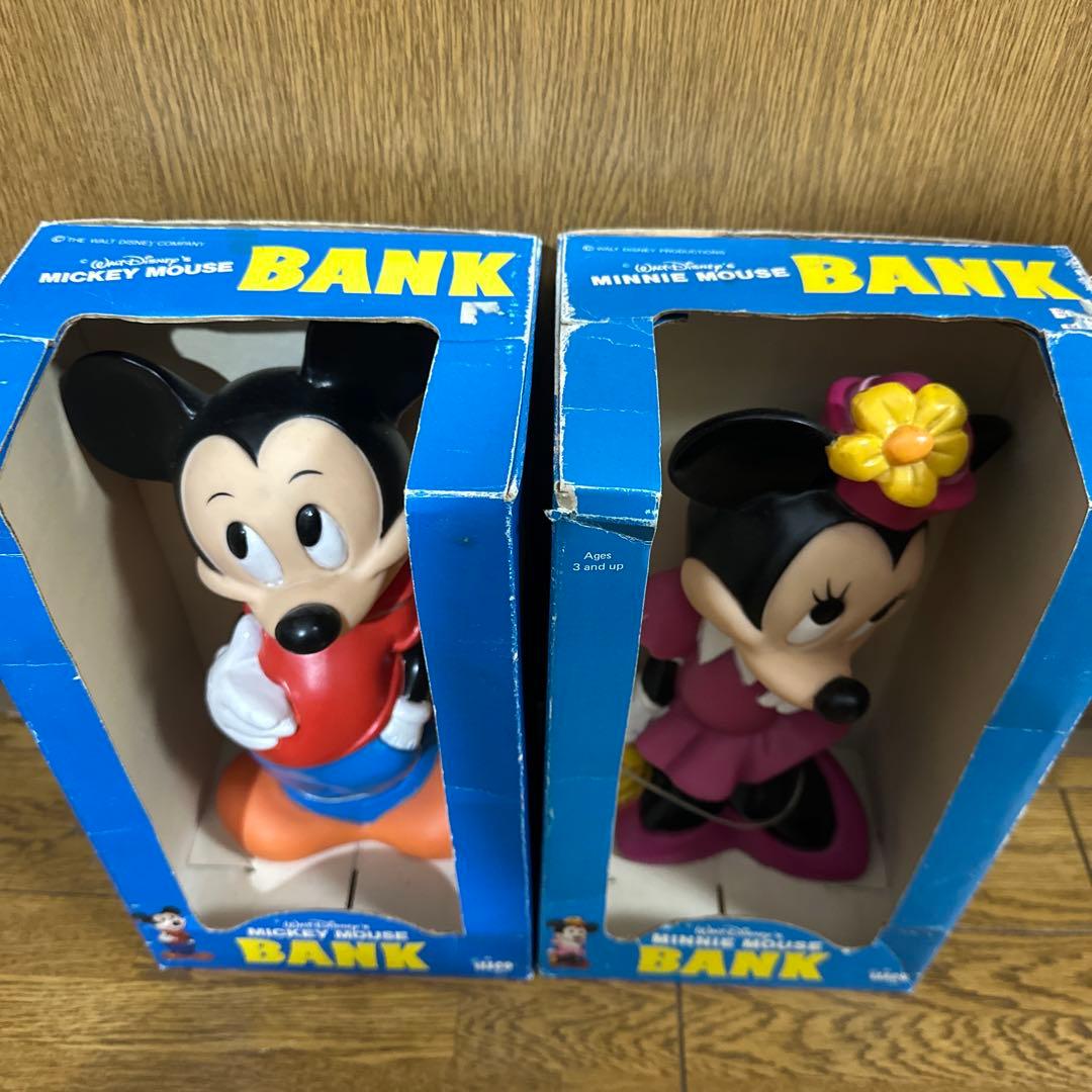 ミッキーマウス　貯金箱　バンク