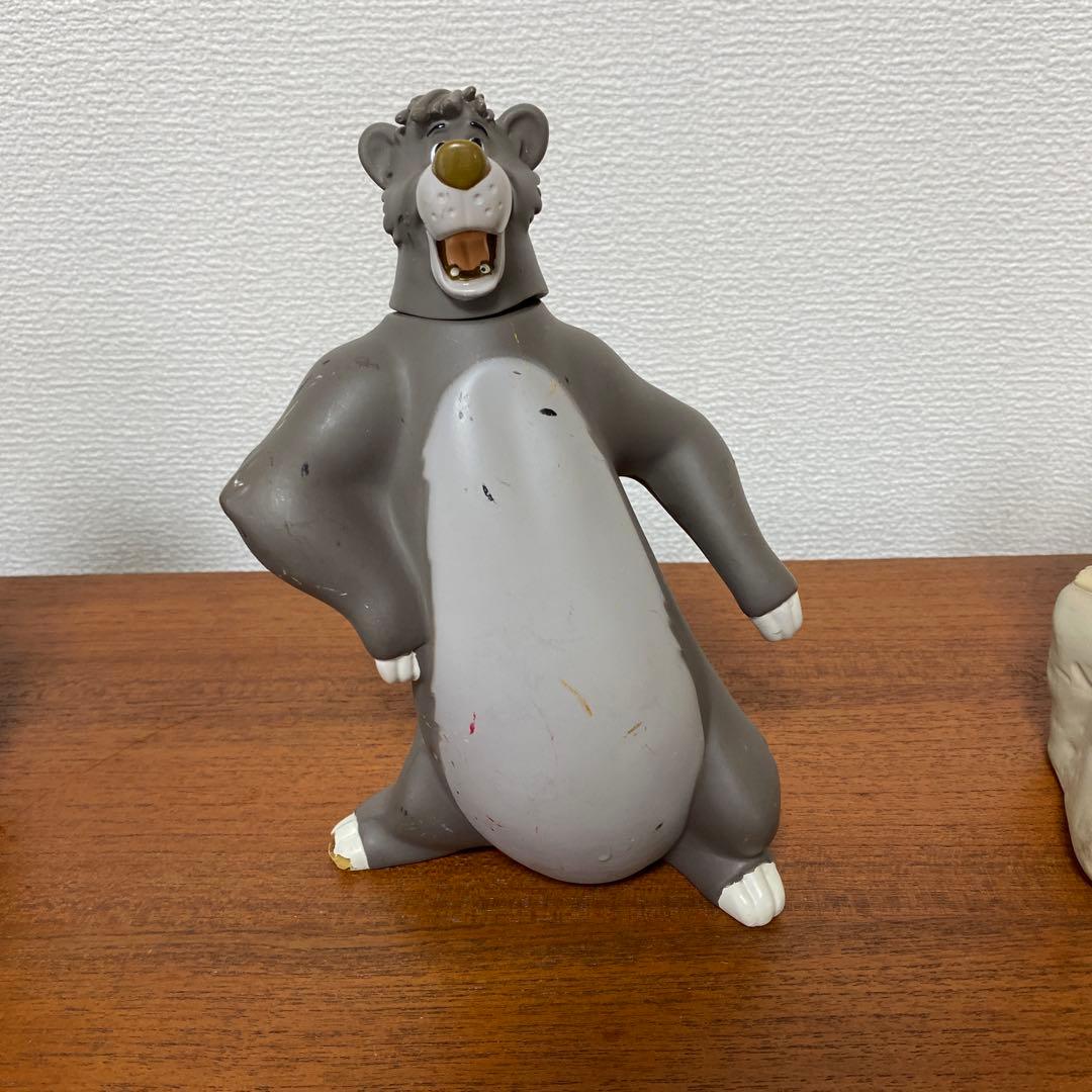 ディズニー　シャンプーボトル　3体セット　アラジン　こびと　くま