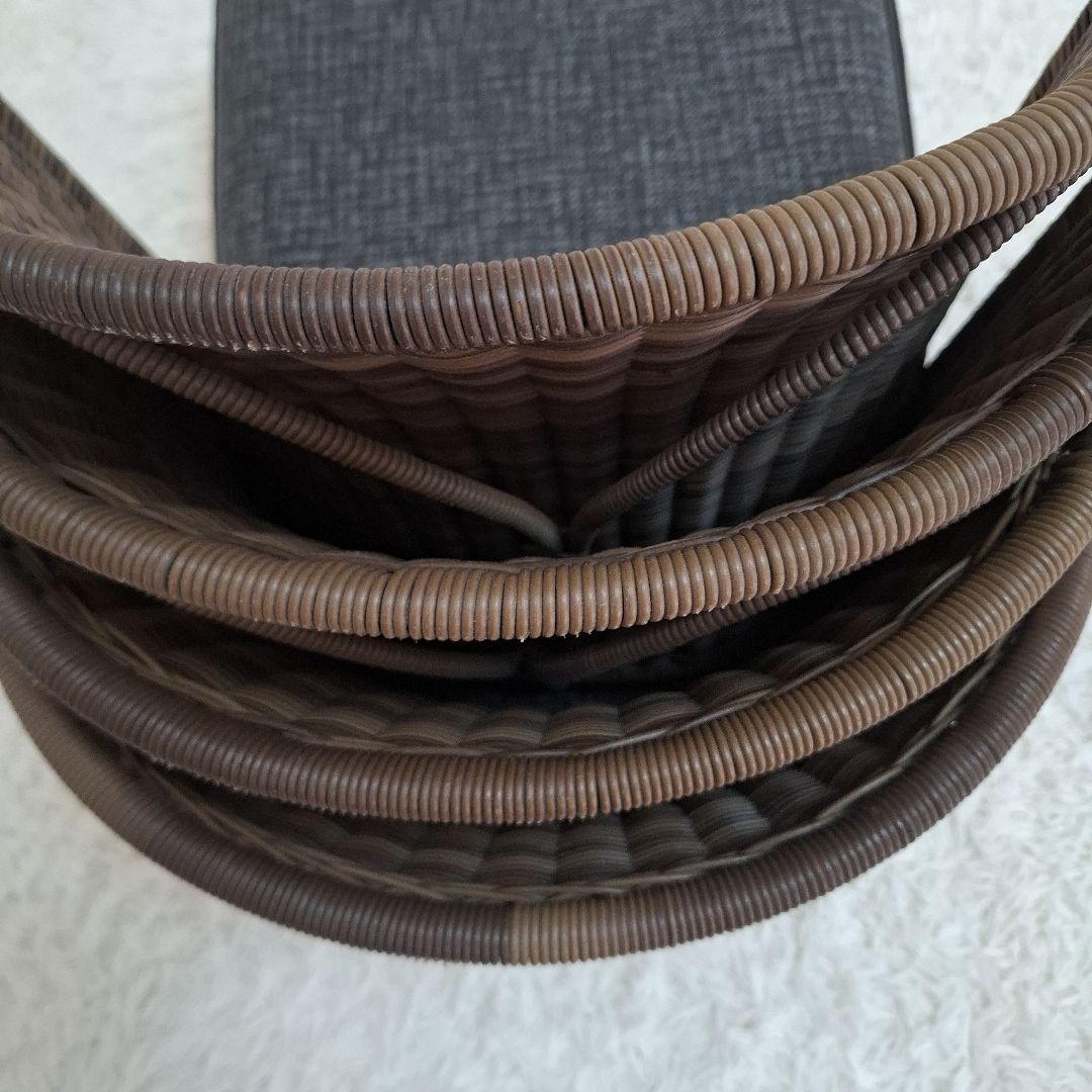 【美品】桜屋工業 舞2型 『CHERRY』 座椅子 ラタンチェア 4脚セット