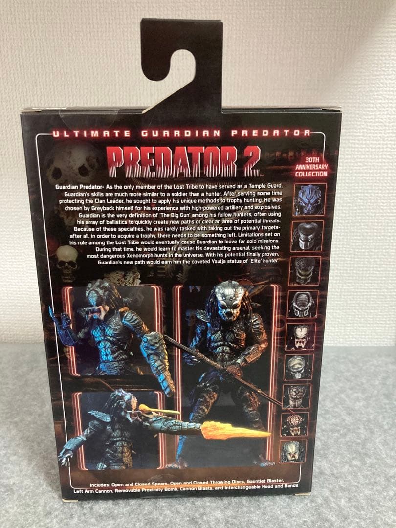 ネカ　NECA ガーディアン　プレデター　プレデター2