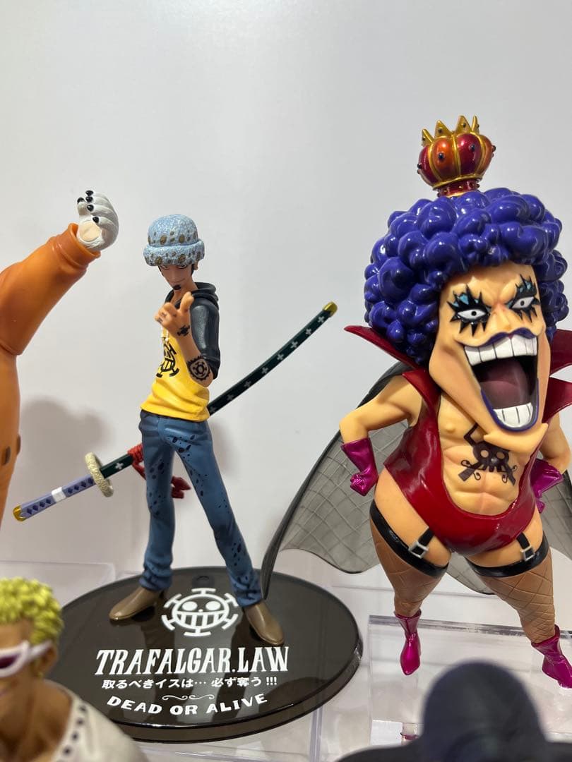 ワンピースフィギュア7体セット　ドフラミンゴ　ハンコック　ジンベエ　ミホーク