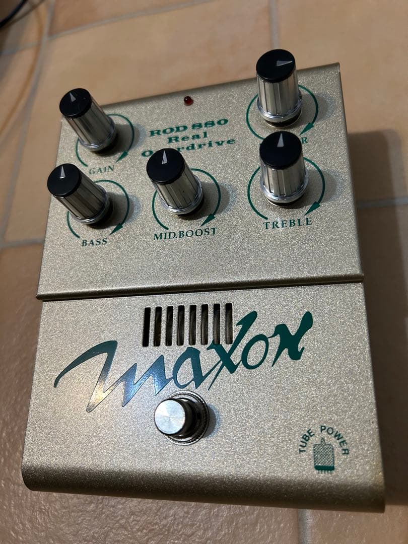 【美品】真空管名機　MAXON ROD880 RealOverDrive