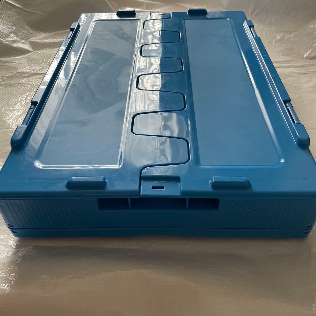 サンコー　折りたたみ コンテナ P51B 蓋付き 5個