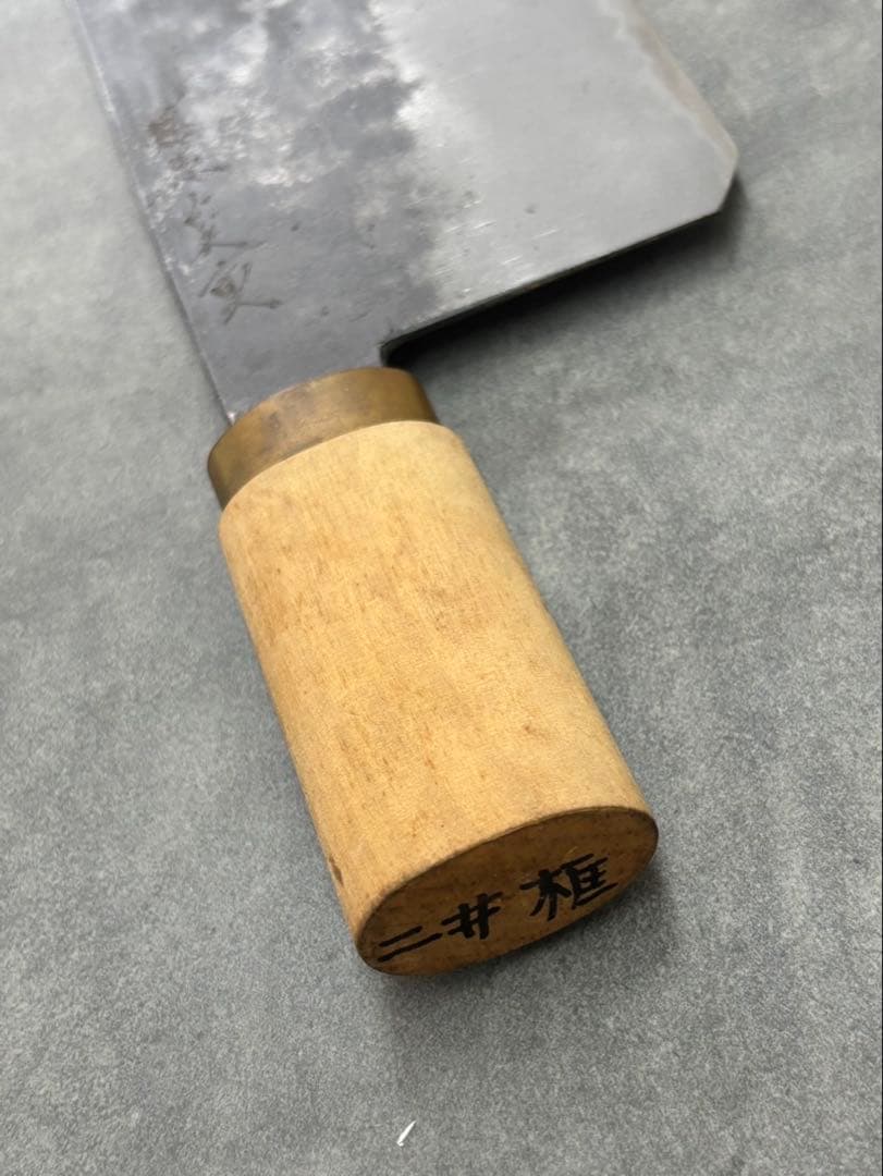 【中華包丁】小道具　藤原貞重　アンティーク　料理