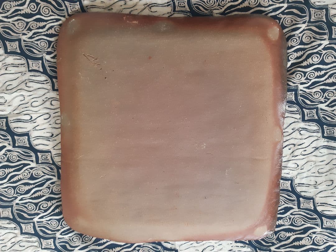 備前焼 大皿 四方皿 新品