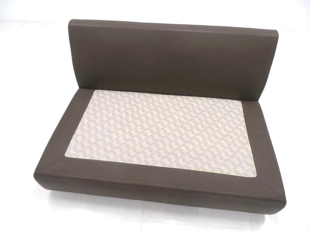 展示品　アルフレックス　総本革　レザー　ソーナ　2人掛けソファ　ラブソファ