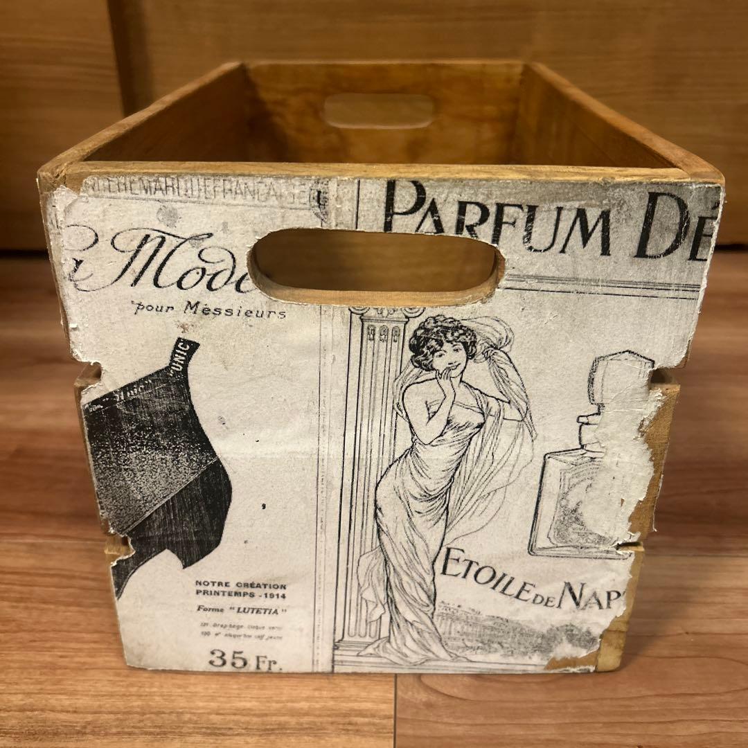 journal standard Furniture ウッドボックス L柄