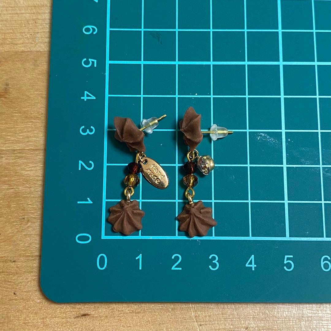 コーヒー チョコ ピアス ホイップ