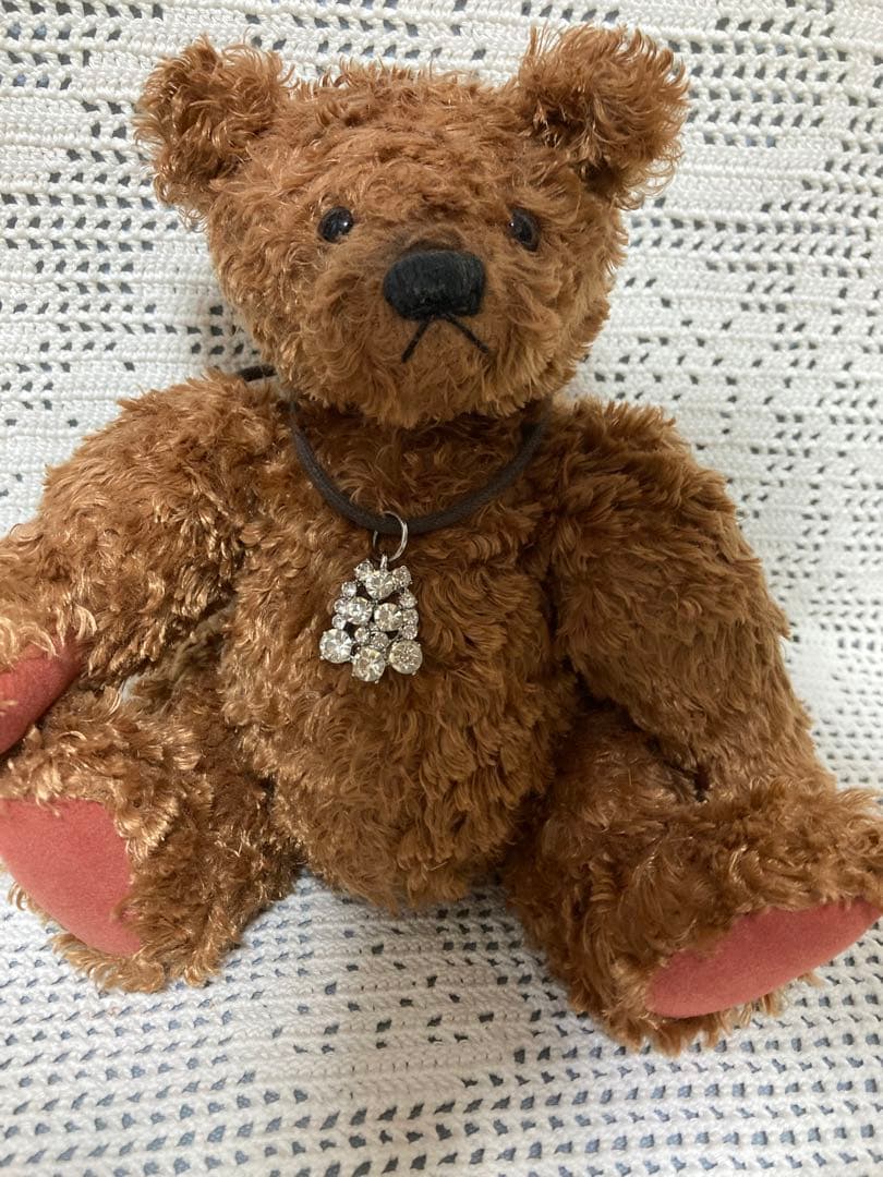 くまこのベア　ドイツモヘア　優しい肌触りのでぶっちょベアちゃん