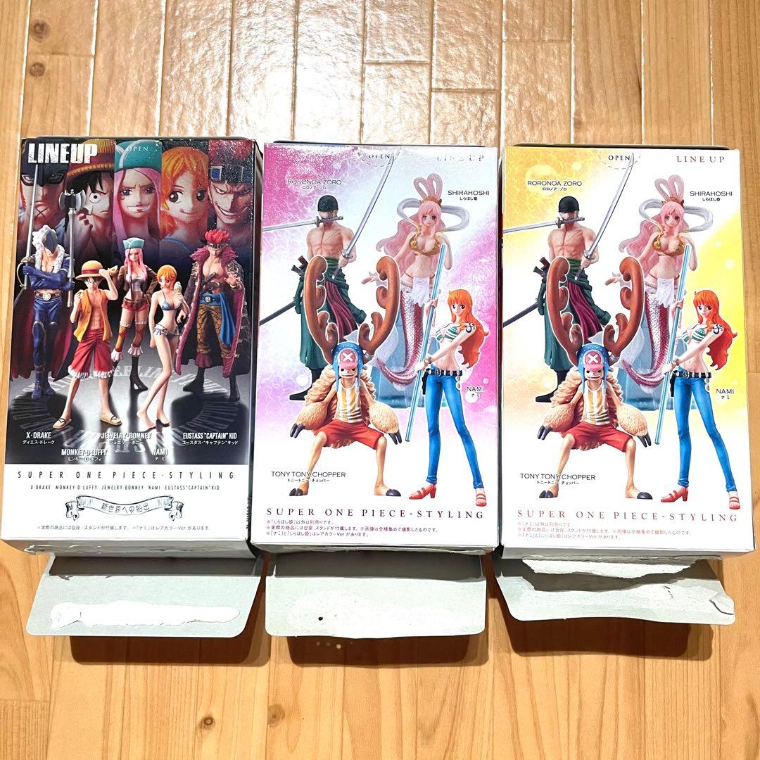 ワンピース 超ワンピーススタイリング フィギュア ナミ しらほし シークレット