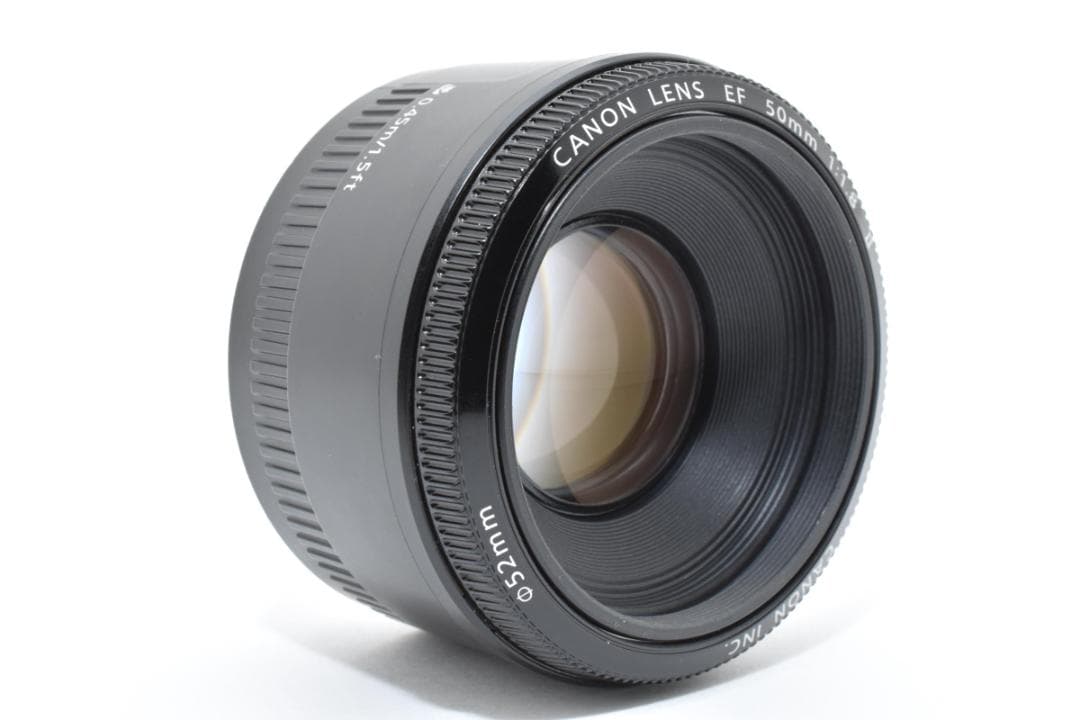 超美品 Canon EF カメラレンズ 50mm f1.8 II キヤノン