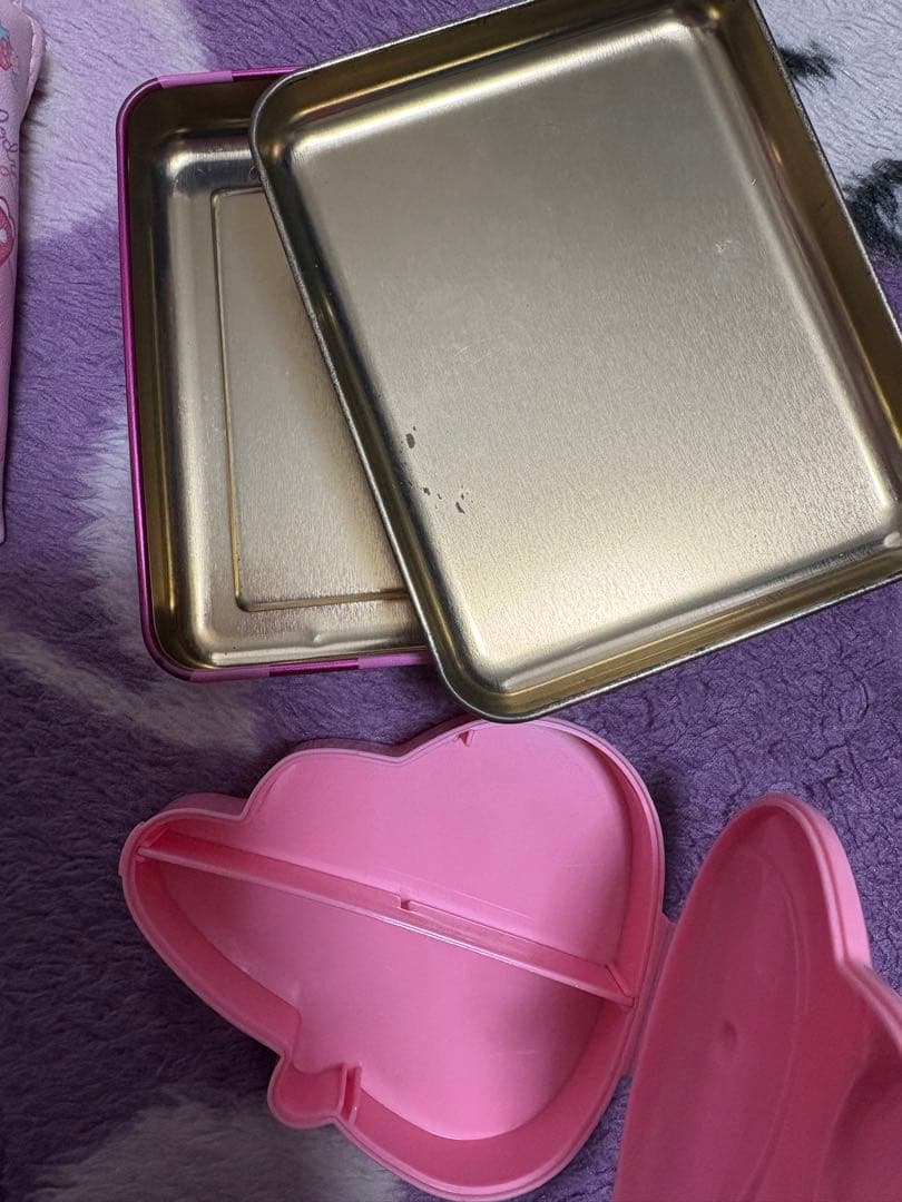 激レア マイメロ ピアノ アクセサリーケース 綿棒ケース ポーチ