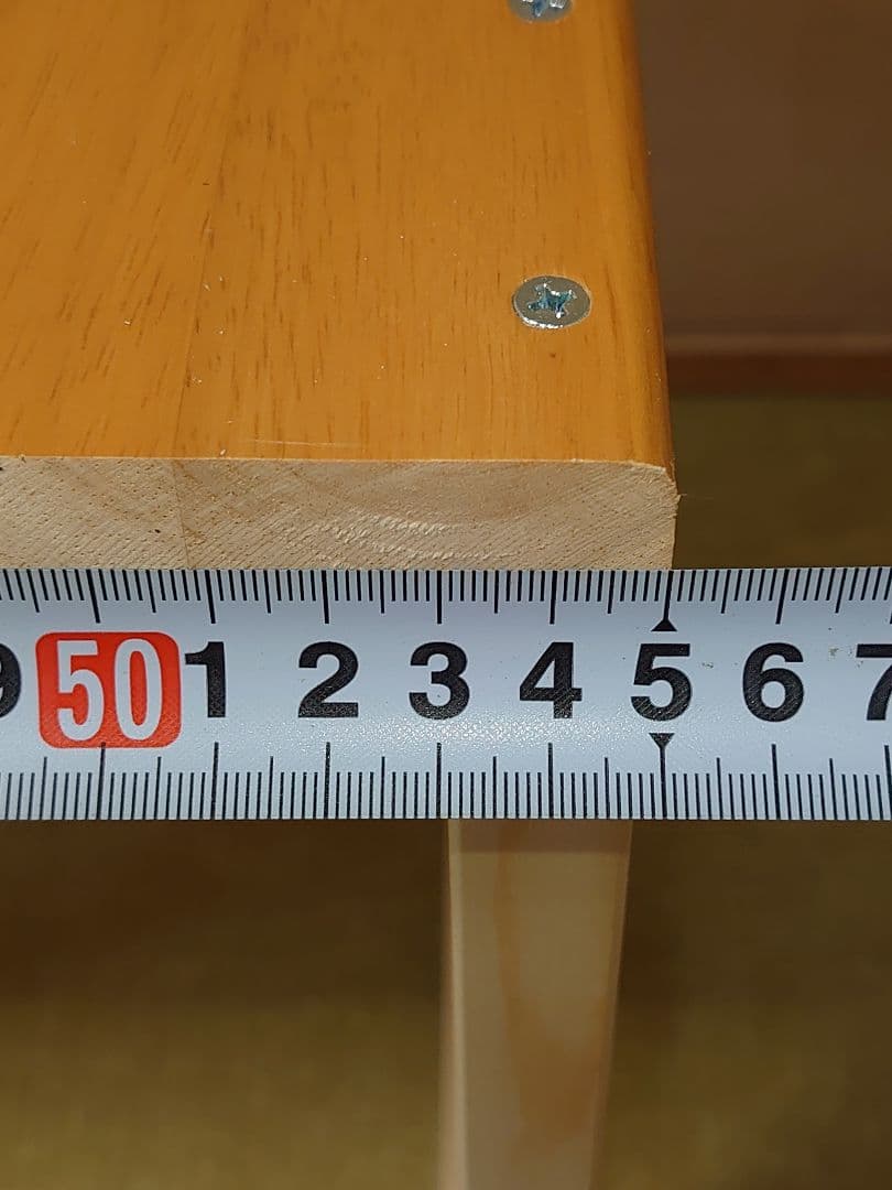 【累積184台目】パチスロを置く台（1台用シンプルスタンド）★幅狭の高さ45㌢①