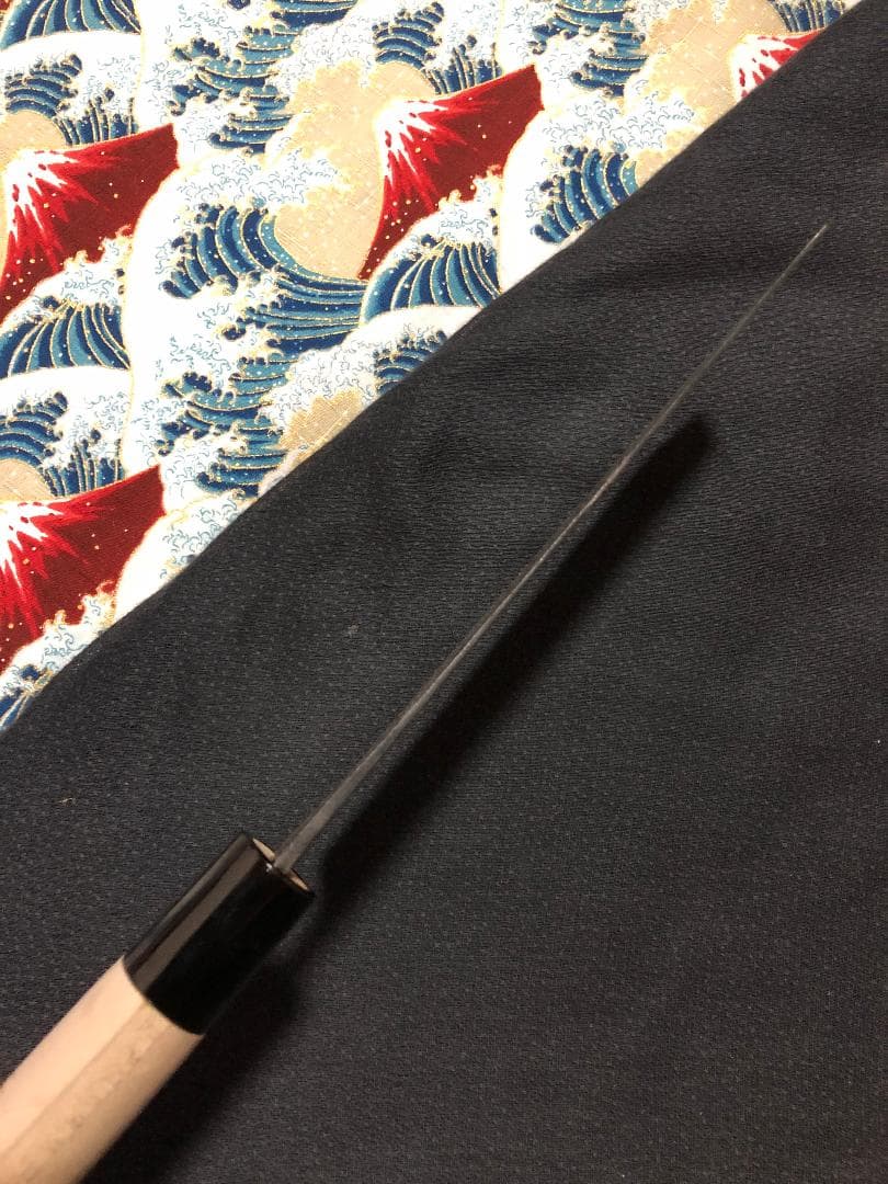 【研ぎ済み】青鋼・黒打ち　特製　菜切り包丁　ナイフ　料理　釣り　寿司