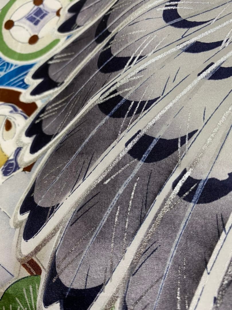 No.156子供着物正絹七五三美品です。綺麗着丈99センチ裄丈45センチ