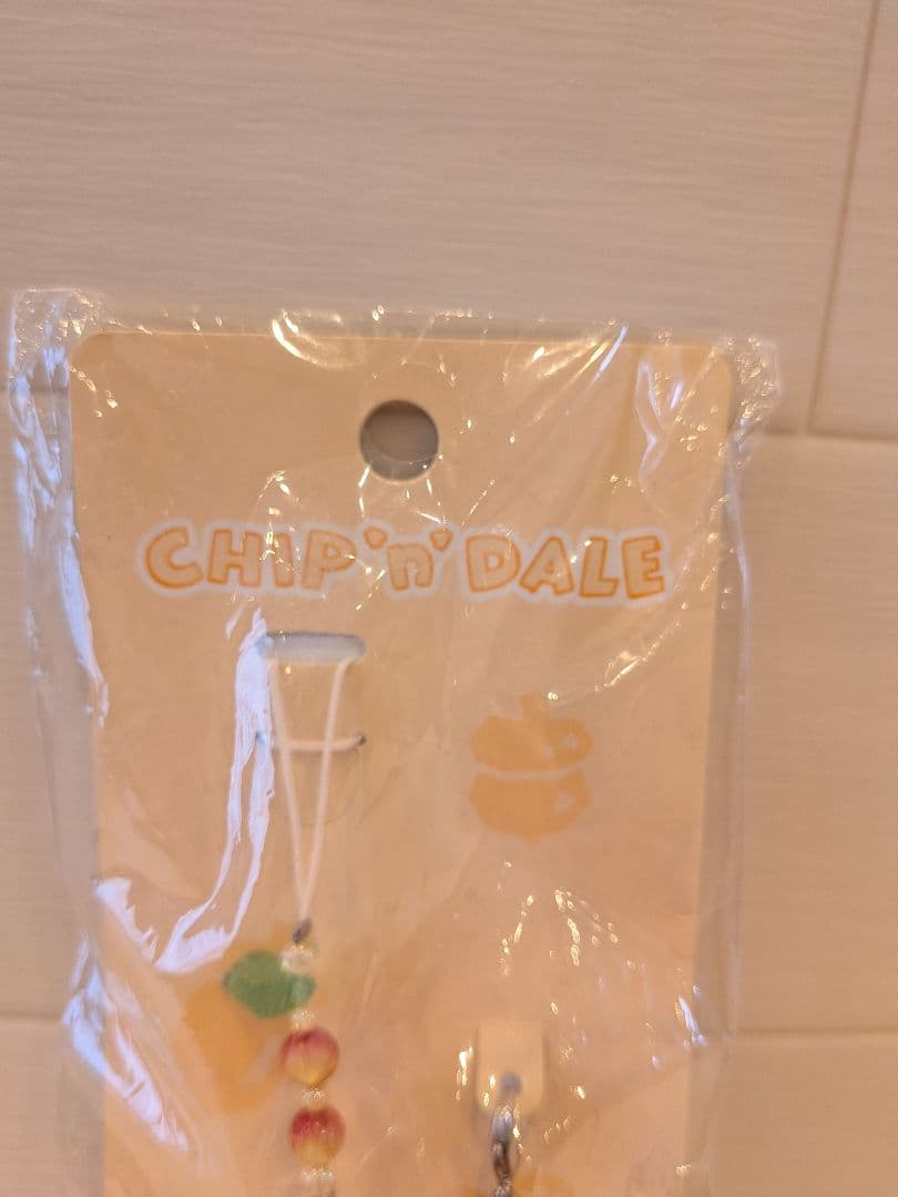 希少　チップとデール　ストラップ　チャーム　当時物　レトロ　ディズニーストア