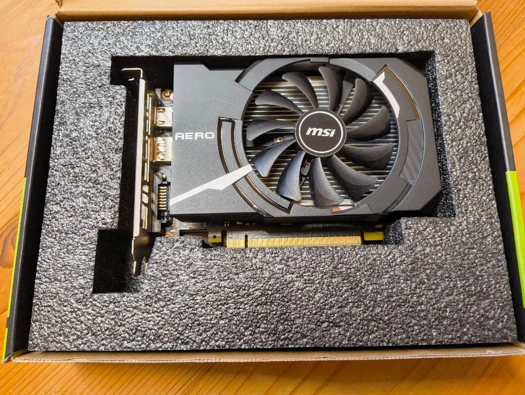 【ジャンク】MSI AERO ITX GeForce GTX 1650 OC