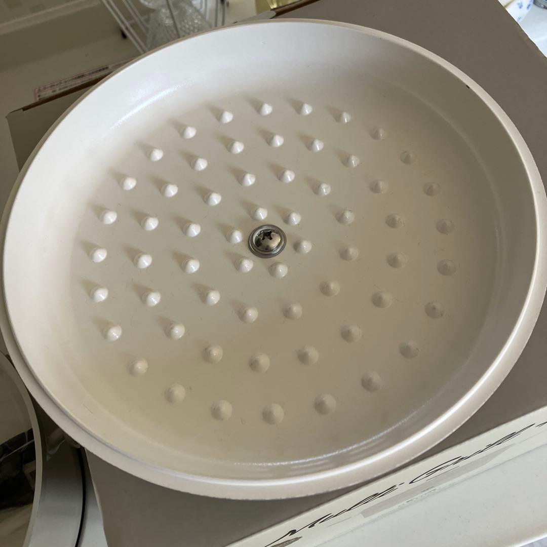 BRUNO 二段式グリル鍋 ホワイト