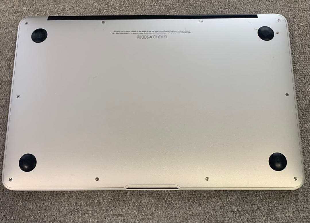 【ジャンク】MacBook Air 11インチ-inch Mid 2012