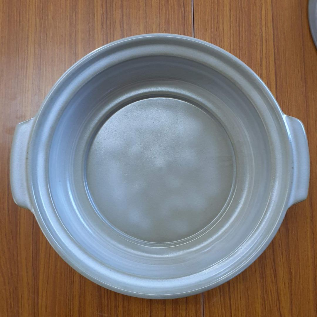 未使用　萬古焼　銀峯窯　花三島ＩＨ土鍋　９号（4～5人用）３ＫＷ対応　GINPO