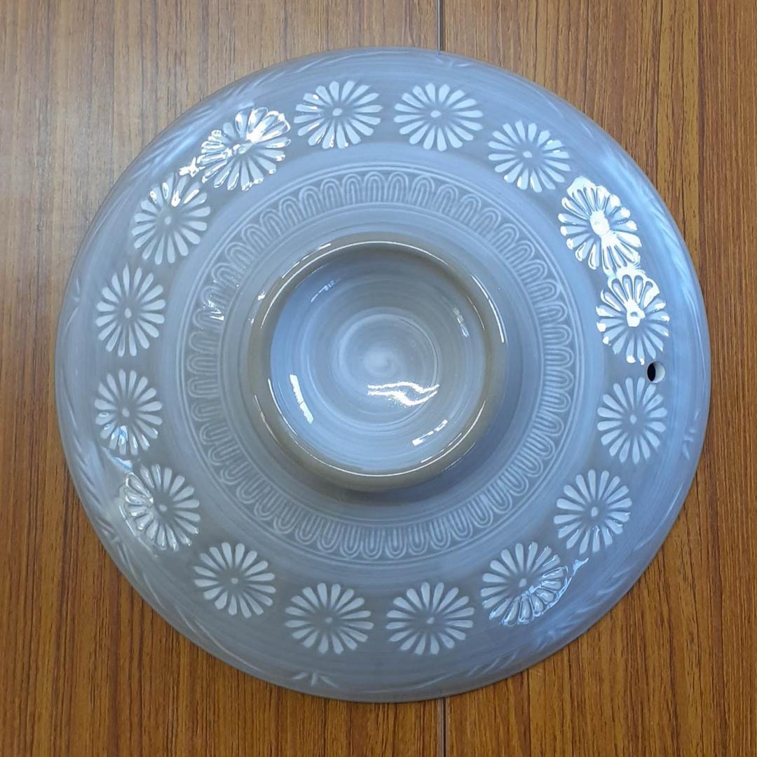 未使用　萬古焼　銀峯窯　花三島ＩＨ土鍋　９号（4～5人用）３ＫＷ対応　GINPO