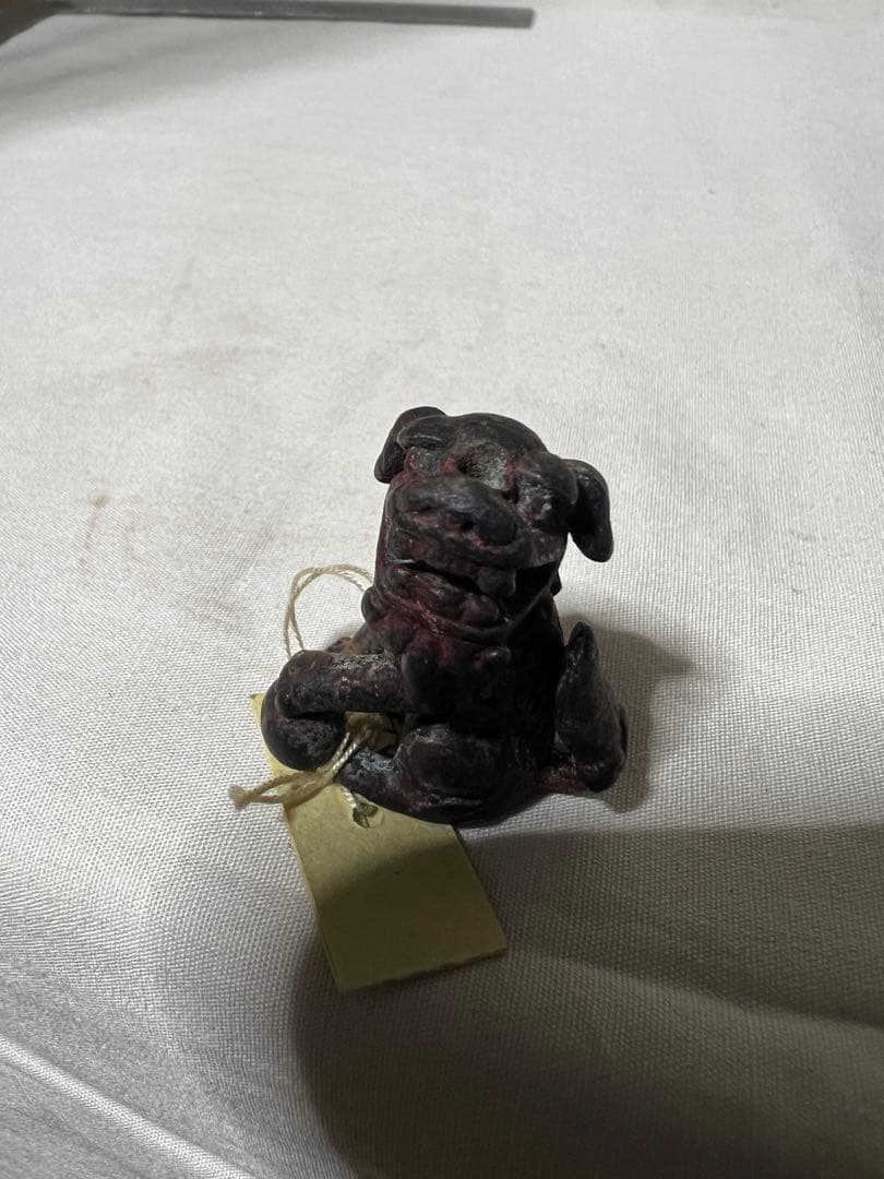 銅獣 置物 獅子彫刻