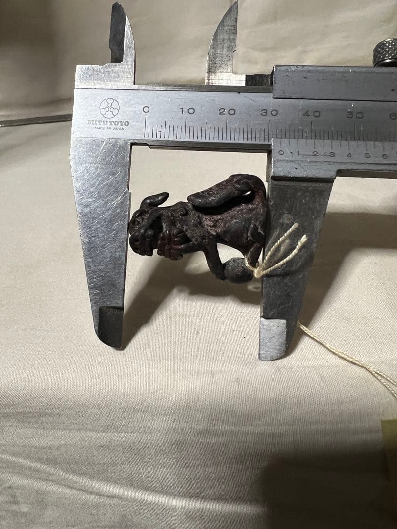 銅獣 置物 獅子彫刻