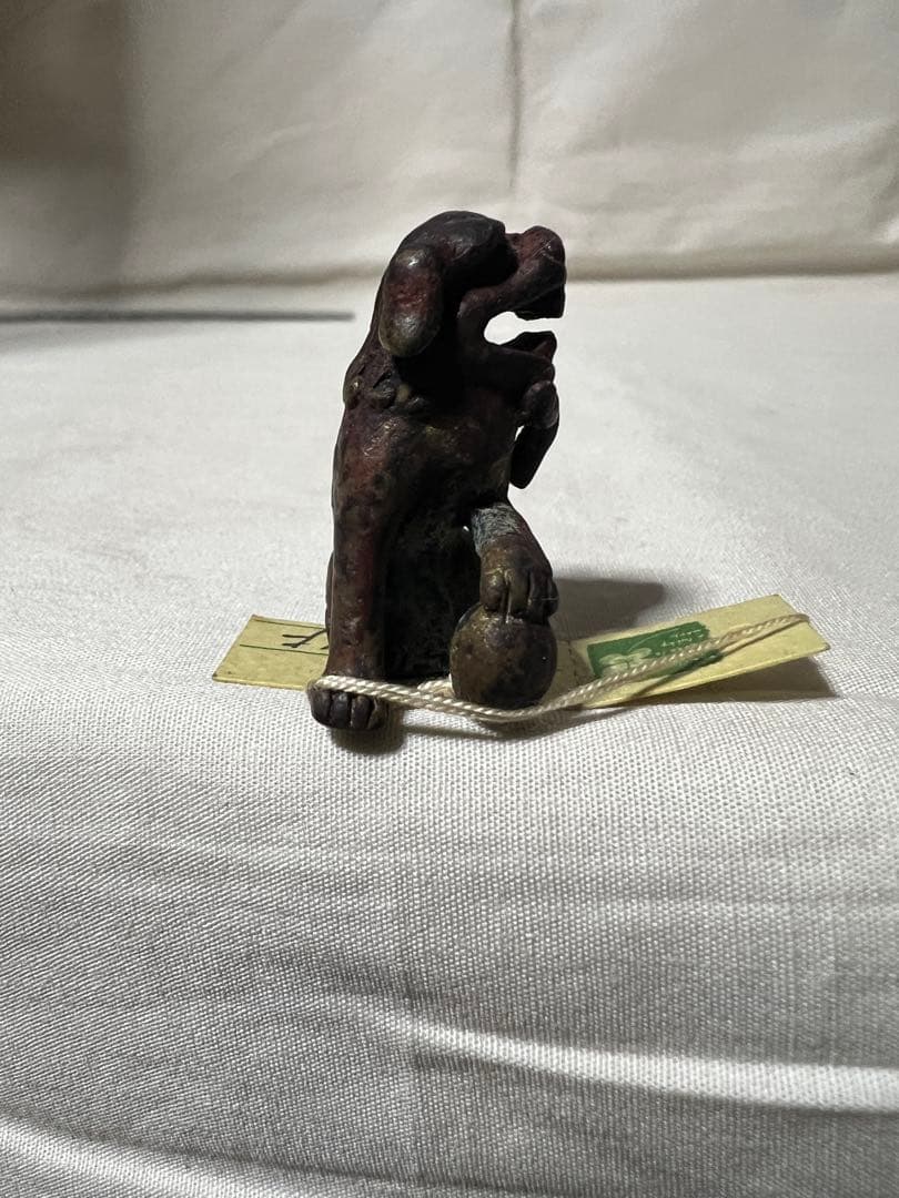 銅獣 置物 獅子彫刻