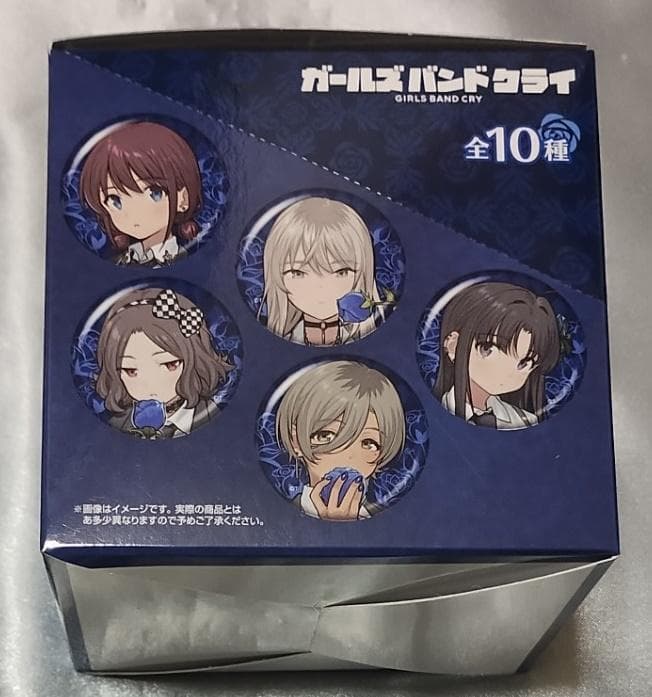 ガールズバンドクライ CryRose ビッグクリアカード メタリック缶バッジ