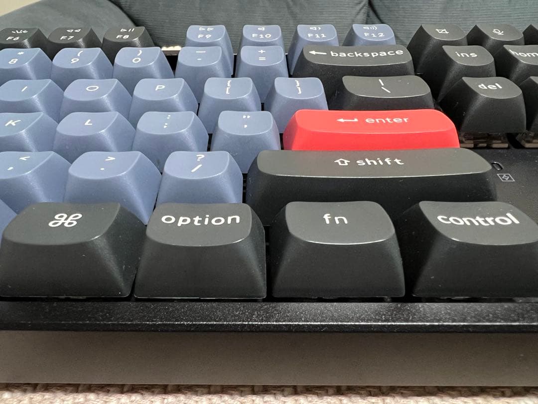 Keychron K8 Pro 茶軸メカニカルキーボード 純正パームレスト付