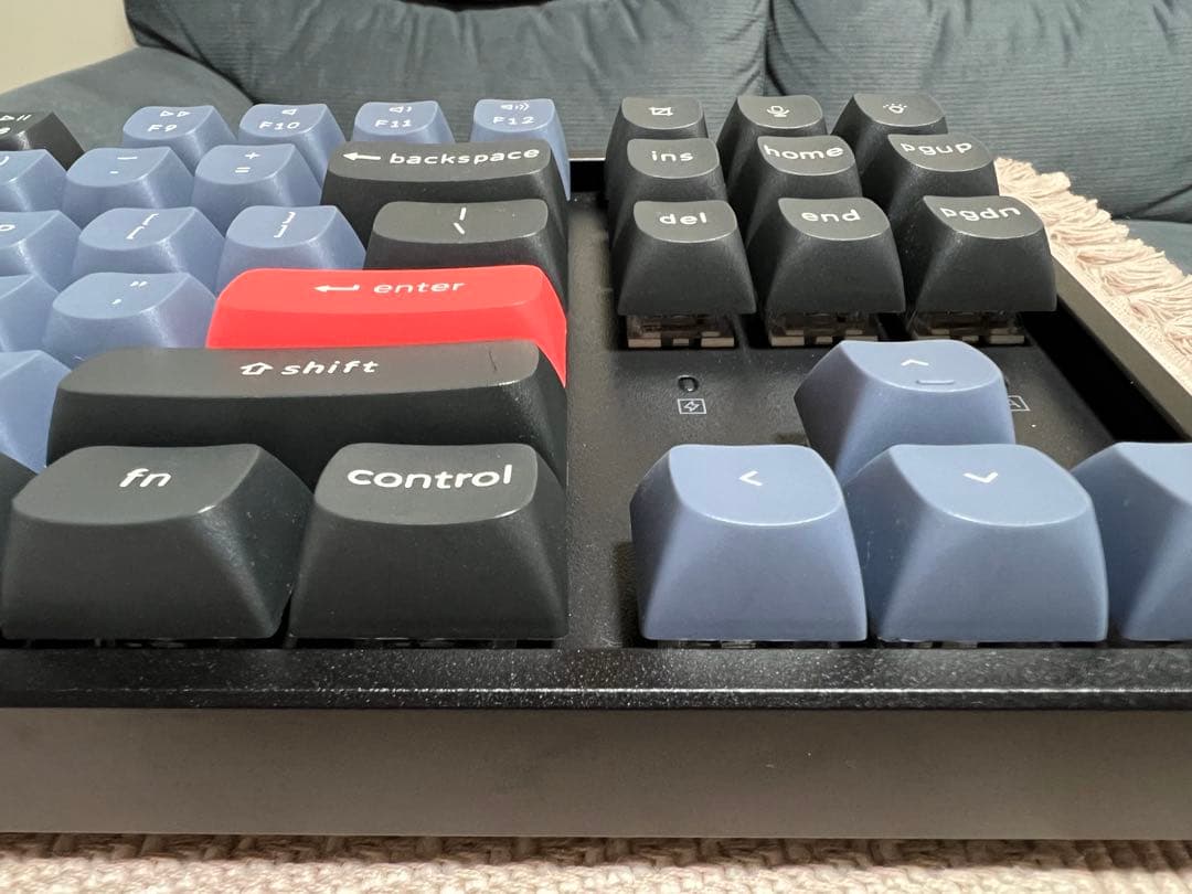 Keychron K8 Pro 茶軸メカニカルキーボード 純正パームレスト付