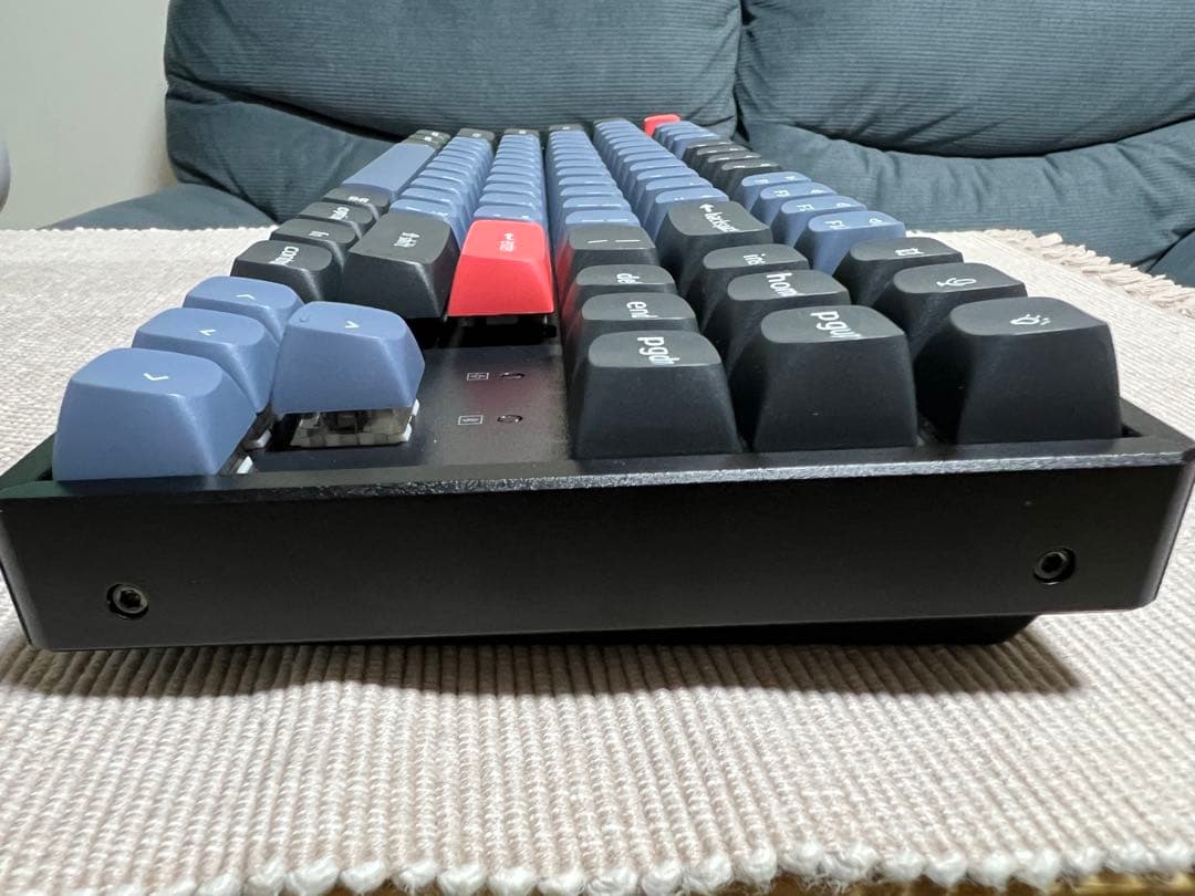 Keychron K8 Pro 茶軸メカニカルキーボード 純正パームレスト付
