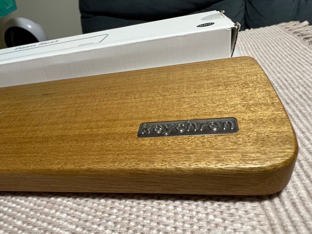 Keychron K8 Pro 茶軸メカニカルキーボード 純正パームレスト付