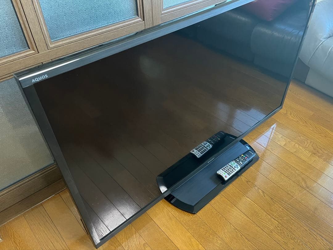 SHARP AQUOS テレビ本体 リモコン付き 52V