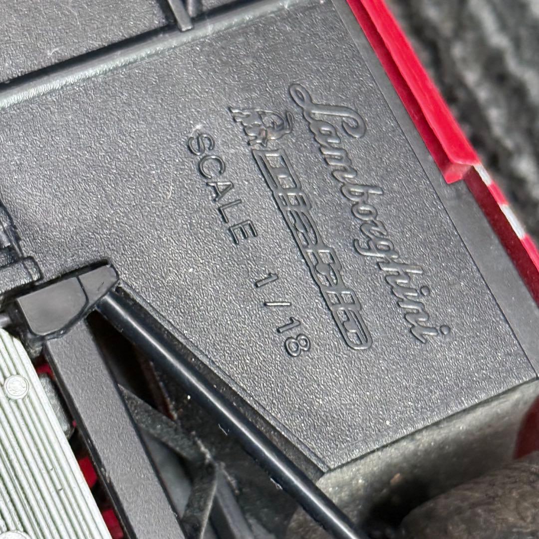 希少 1/18 マイスト ランボルギーニ ディアブロ レッド レトロ ミニカー