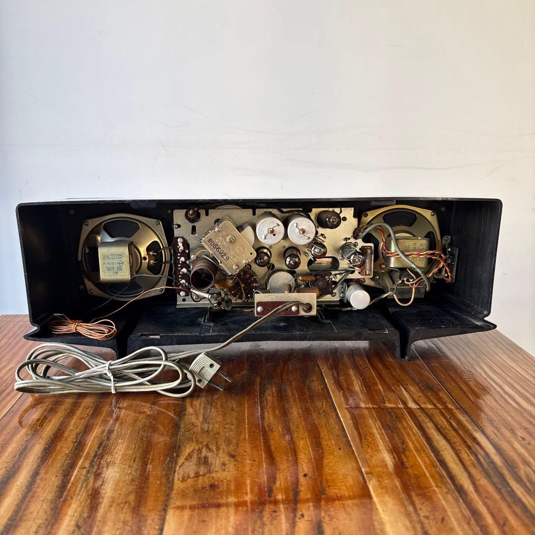 昭和レトロ　真空管ラジオ　　　アンティーク　オブジェ