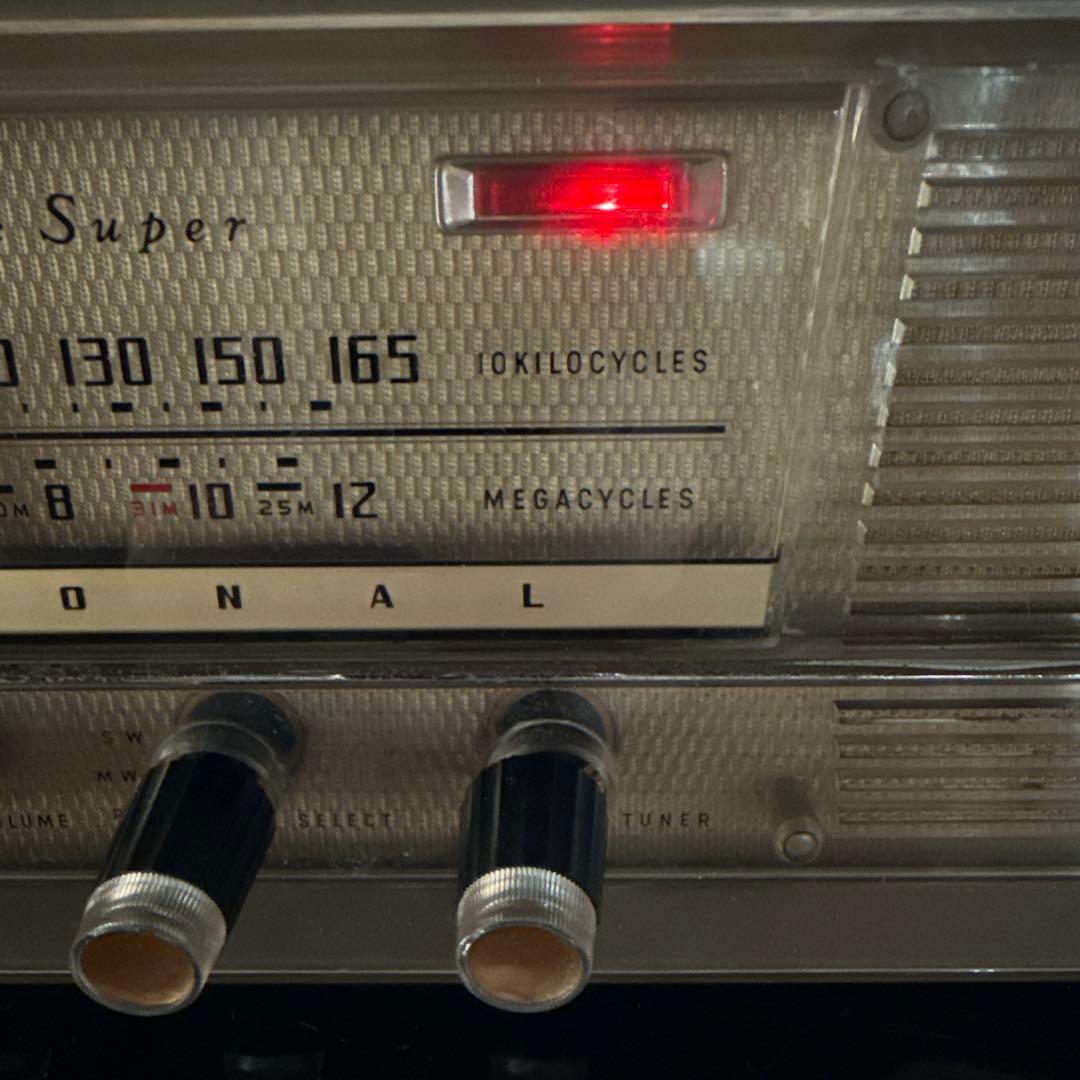 昭和レトロ　真空管ラジオ　　　アンティーク　オブジェ