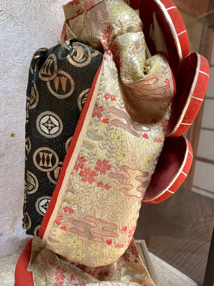 昭和レトロ　日本人形　着物　和風人形　人形　ケース付き